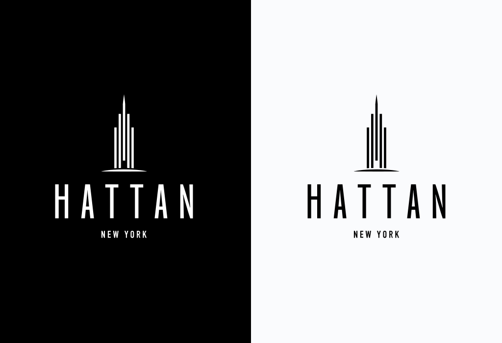 Hattan new York Logo Design