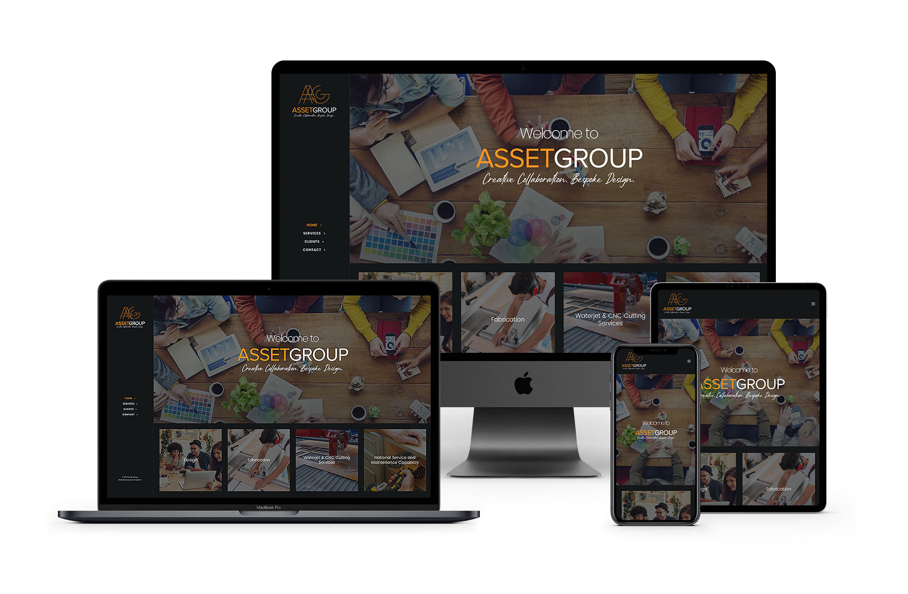 Asset Group Responsive Devices Mock Up